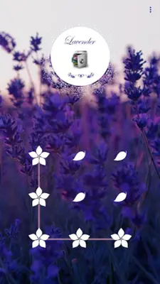 AppLock Theme Lavender android App screenshot 1