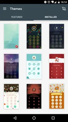 AppLock Theme Lavender android App screenshot 2